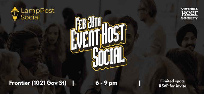 Event Host Social at 1021 Government Street, Victoria, BC, Canada
