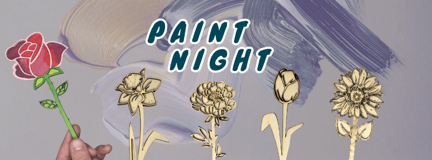 Layers of Love: A Floral Wood Painting Workshop at Fernwood Community and Arts Association