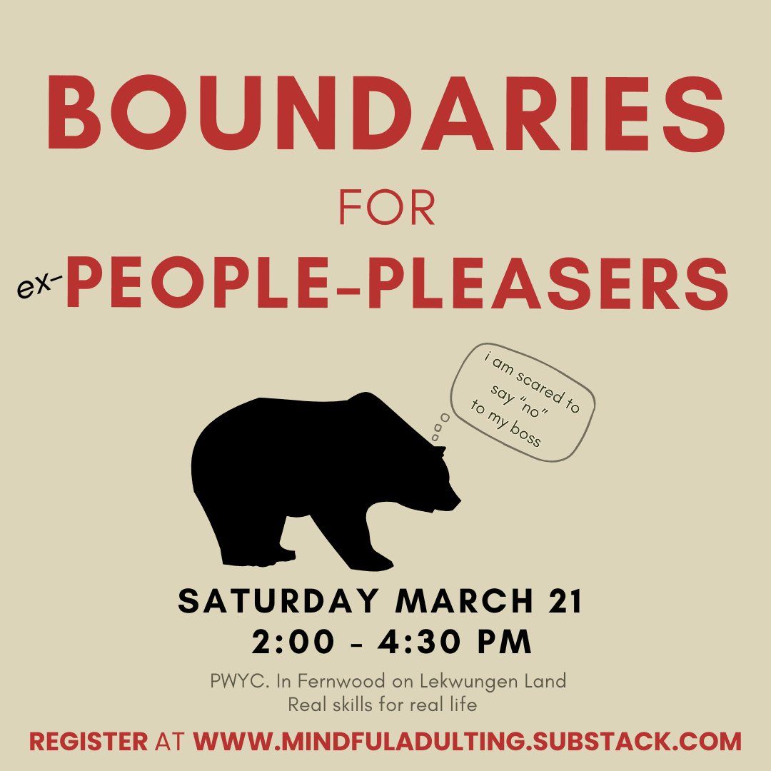Boundaries for (ex)People-Pleasers — Learning & Workshops in Victoria