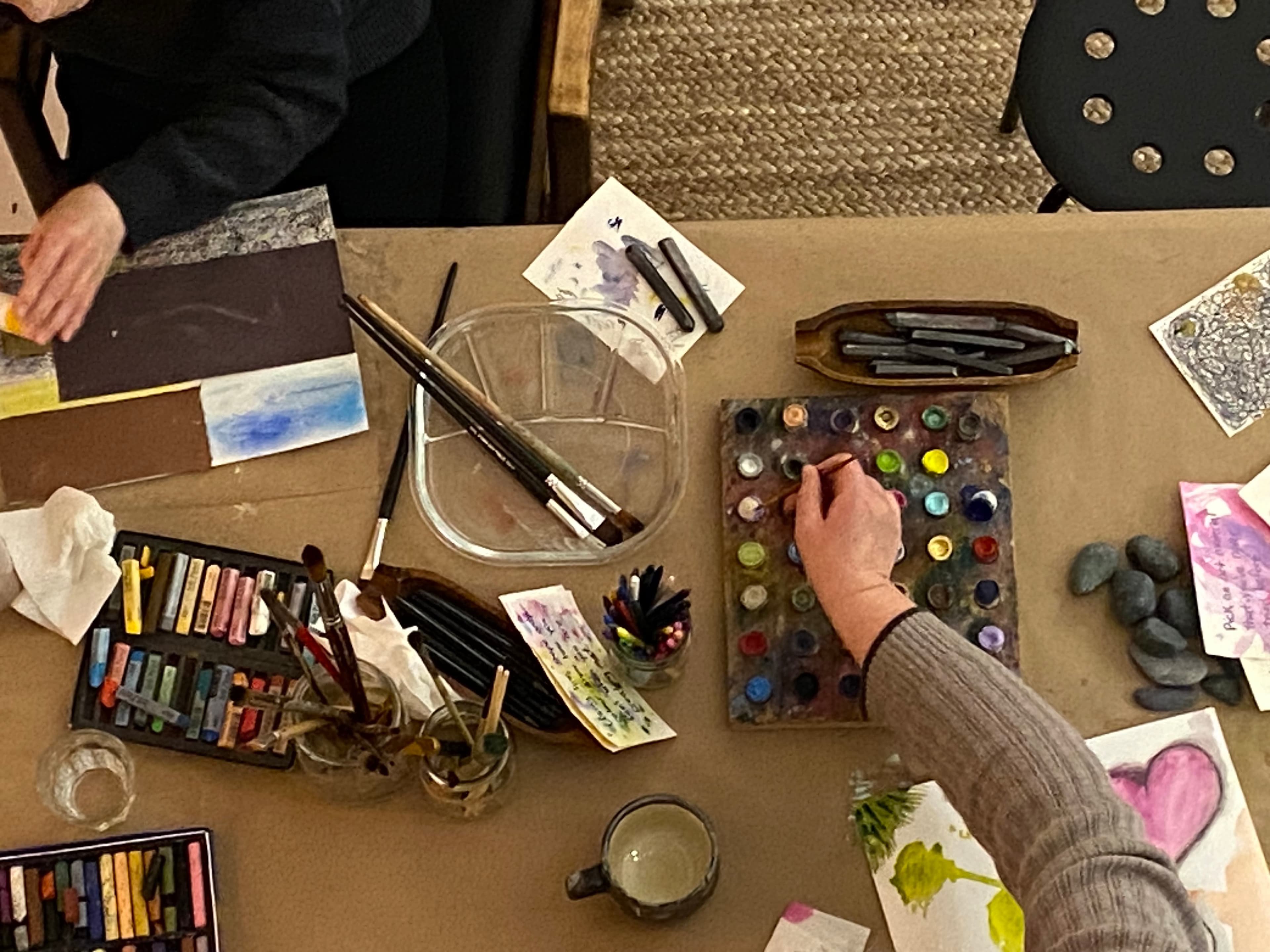 Curious About Art Therapy? Drop In Open House at 561 Johnson St #108 (Paper Box Arcade)