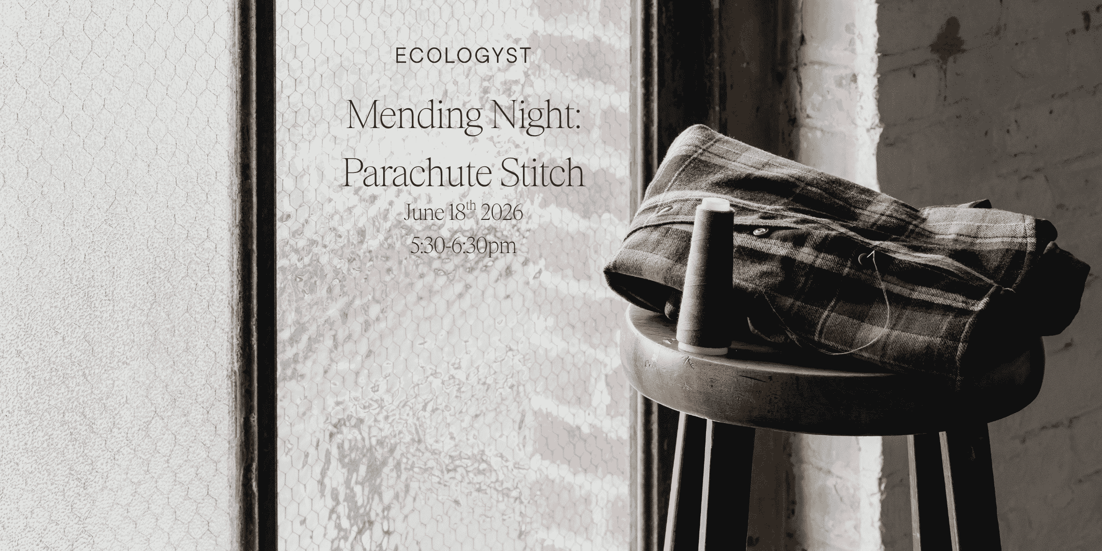 Mending Night: Parachute Stitch — Arts & Creative in Victoria