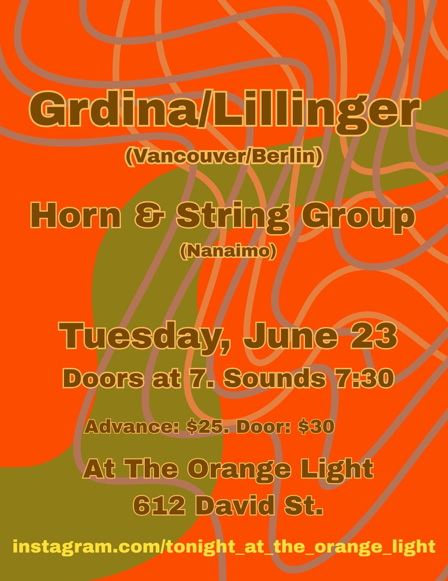 Grdina/Lillinger and Horn & String Group — Classical & Jazz in Victoria