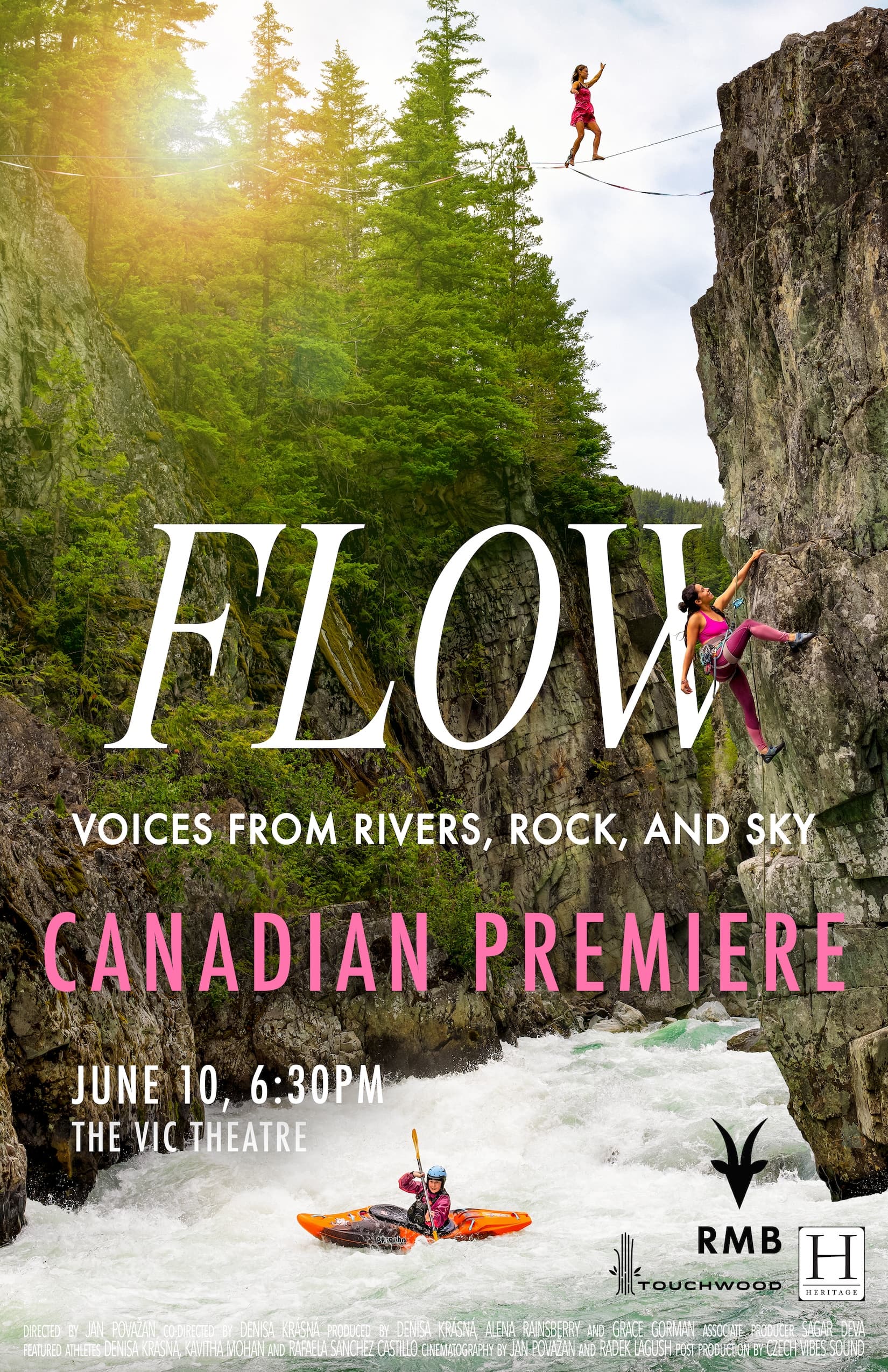 Flow: Voices from Rivers, Rock, and Sky - FILM PREMIERE — Arts & Creative in Victoria