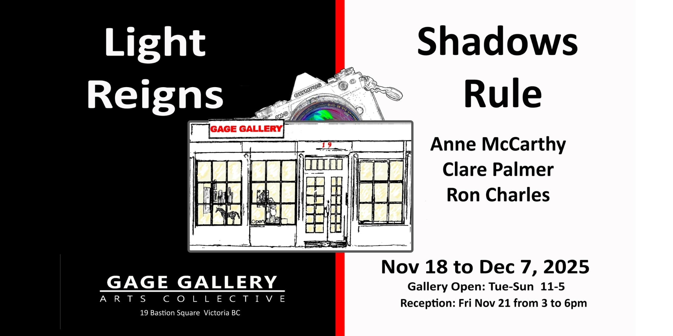 Light Reigns, Shadows Rule at Gage Gallery Arts Collective