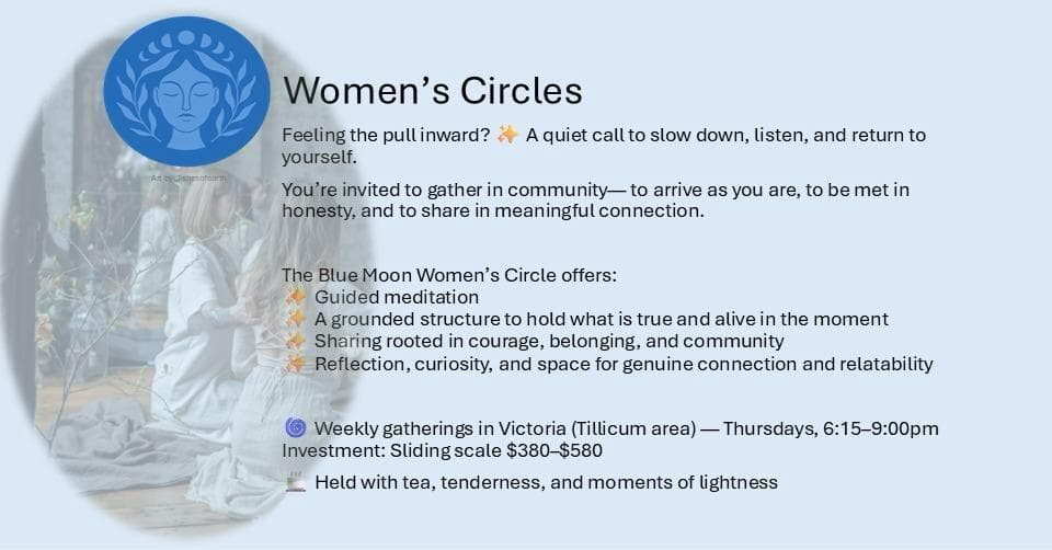 Victoria Women's Circle at Tillicum Area - Victoria, BC