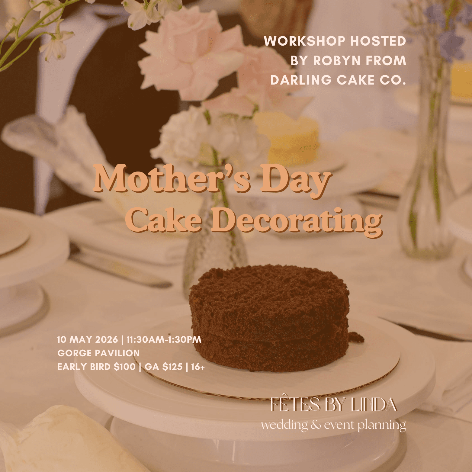 Mother's Day Cake Decorating at Gorge Esquimalt Pavilion