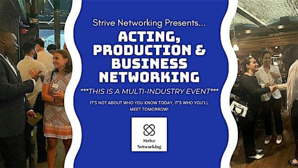 Acting, Production Business Networking|Elevating Your Potential - Vancouver at Alibi Room