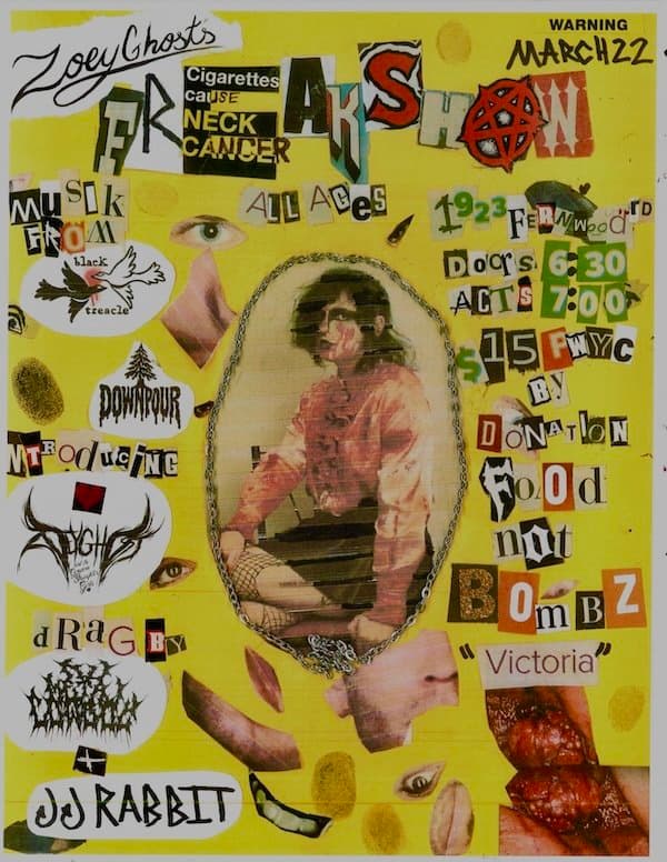 Zoey Ghost’s Freakshow at Paul Phillips Hall