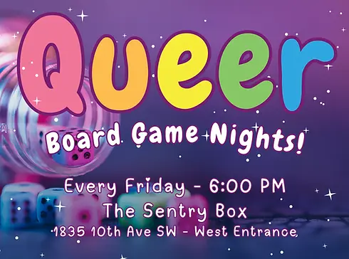 Queer Board Games at Sentry Box