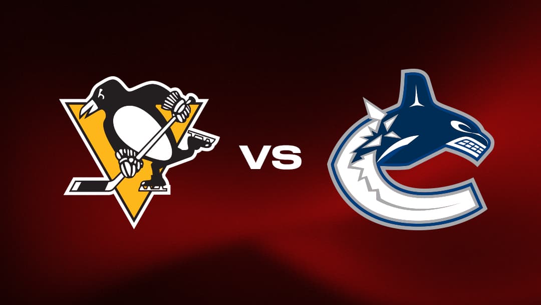 PITTSBURGH PENGUINS AT VANCOUVER CANUCKS – SUN.JAN.25 at Rogers Arena