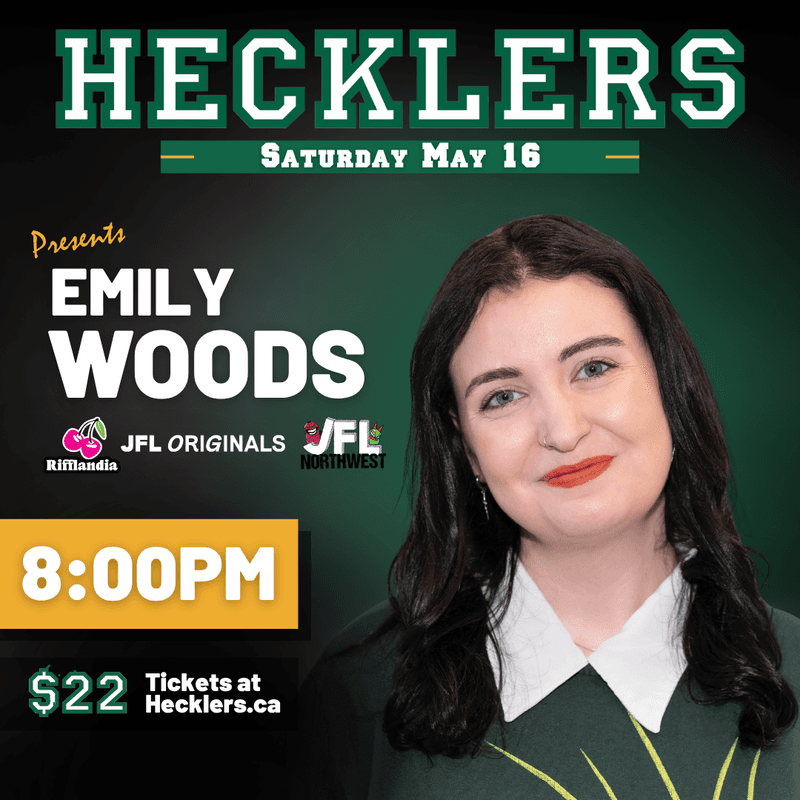 Hecklers Presents: Emily Woods at Hecklers Bar & Grill