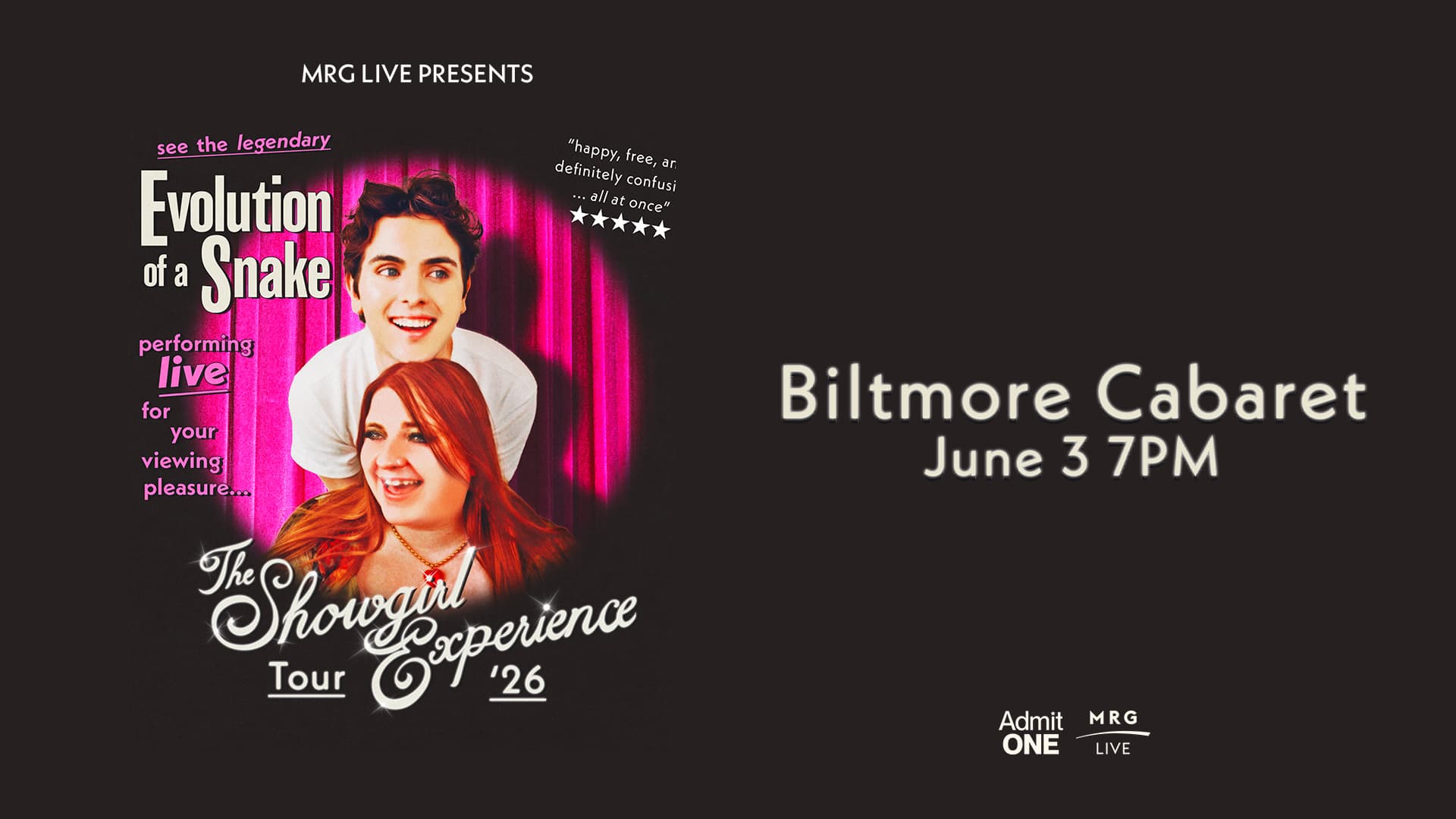 Evolution of a Snake - The Showgirl Experience (Vancouver) at Biltmore Cabaret