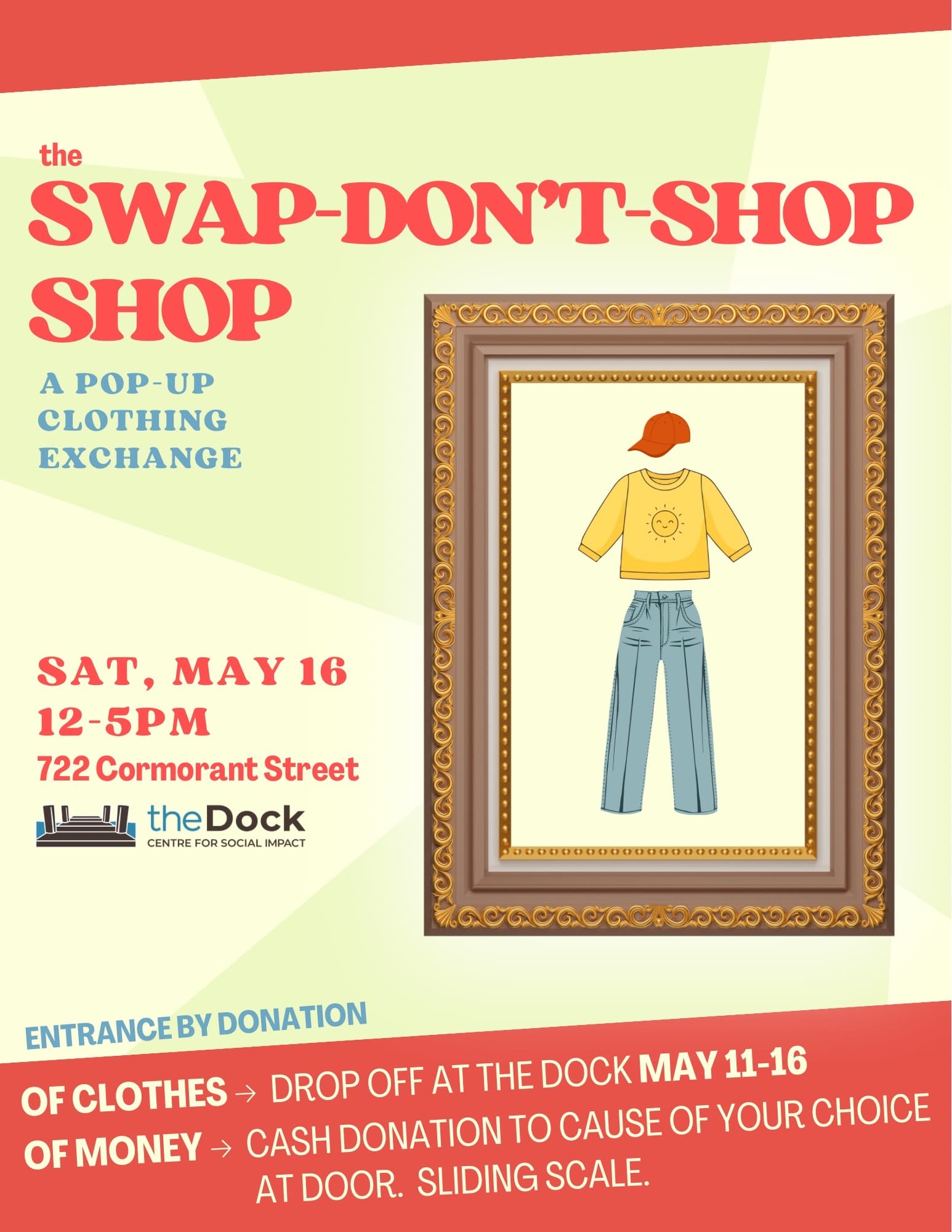 Swap Don’t Shop Shop at 722 Cormorant St