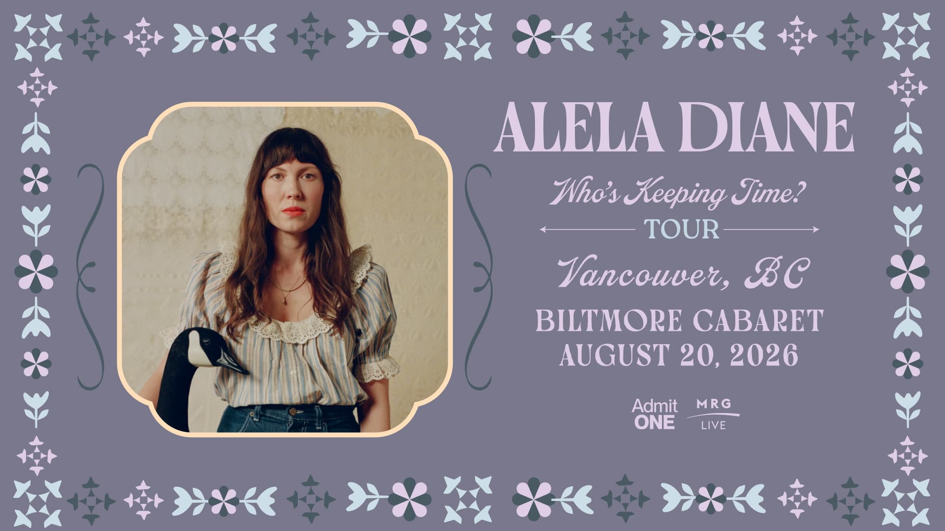 Alela Diane - Who's Keeping Time Tour (Vancouver) at Biltmore Cabaret