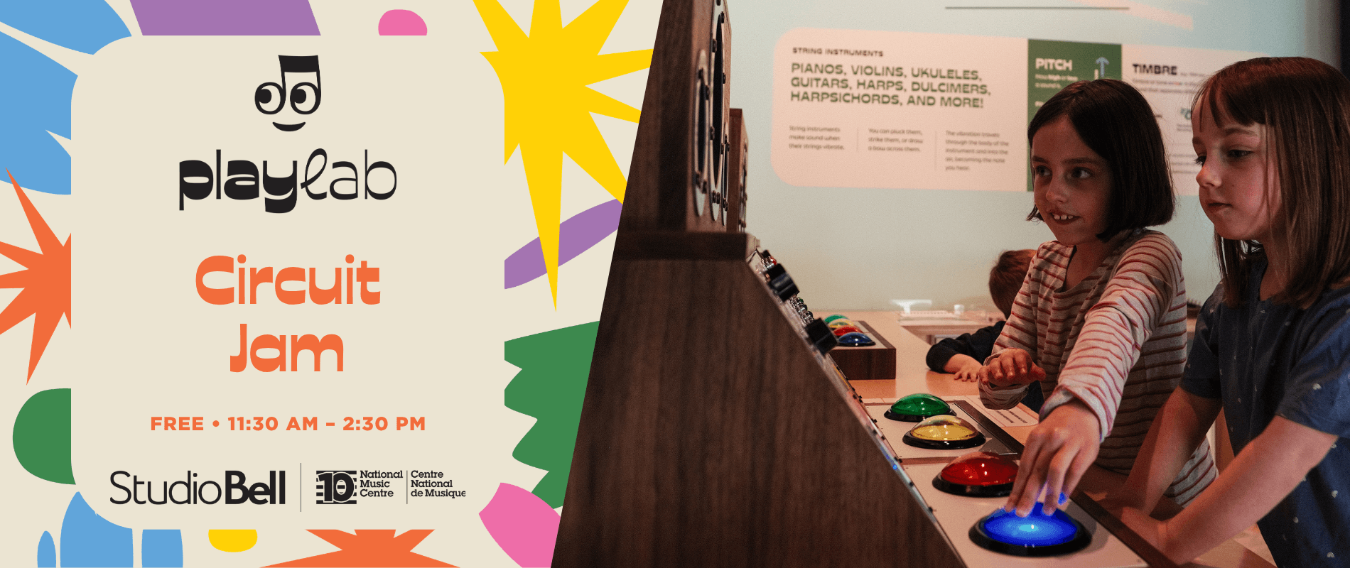 Playlab: Circuit Jam at Studio Bell