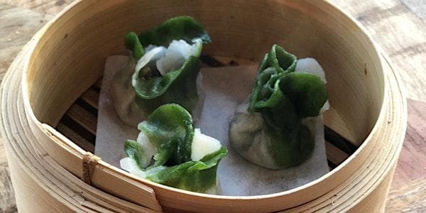 Make Dim Sum: BakChoy Dumplings,Steamed rice rolls & spring rolls w tea! at The Skript Kitchen