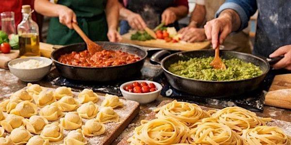 Pasta & Pals: A Gluten-Free Pasta Making Experience Served W/Italian Sodas! at The Skript Kitchen