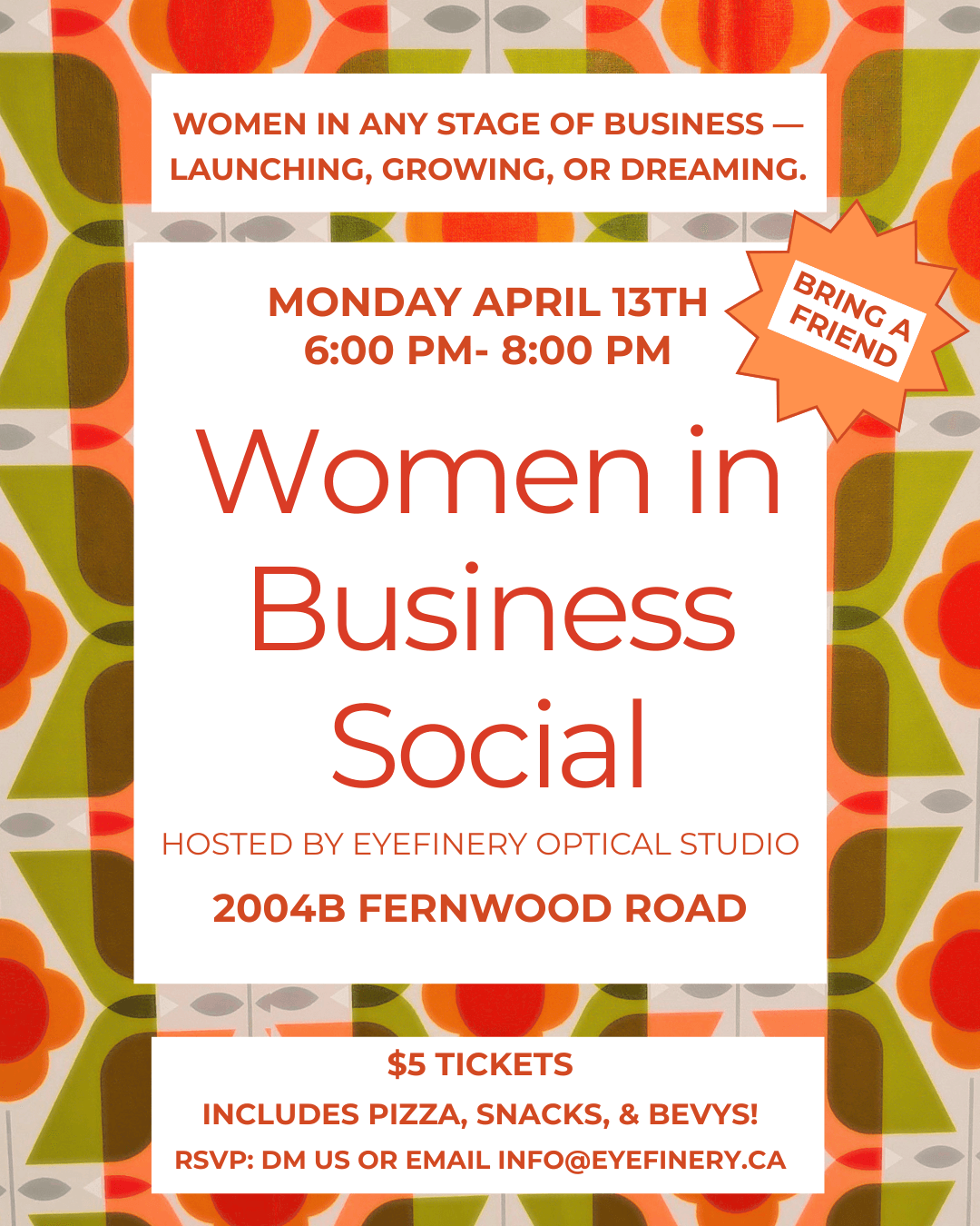 Women in Business Social — Community Events in Victoria