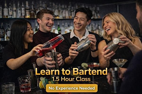 Intro To Bartending Class at Fine Art Bartending School