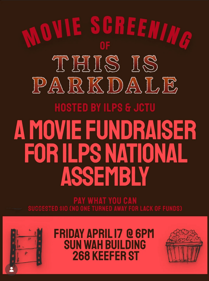 Movie Screening fundraiser: This is Parkdale at 268 Keefer St
