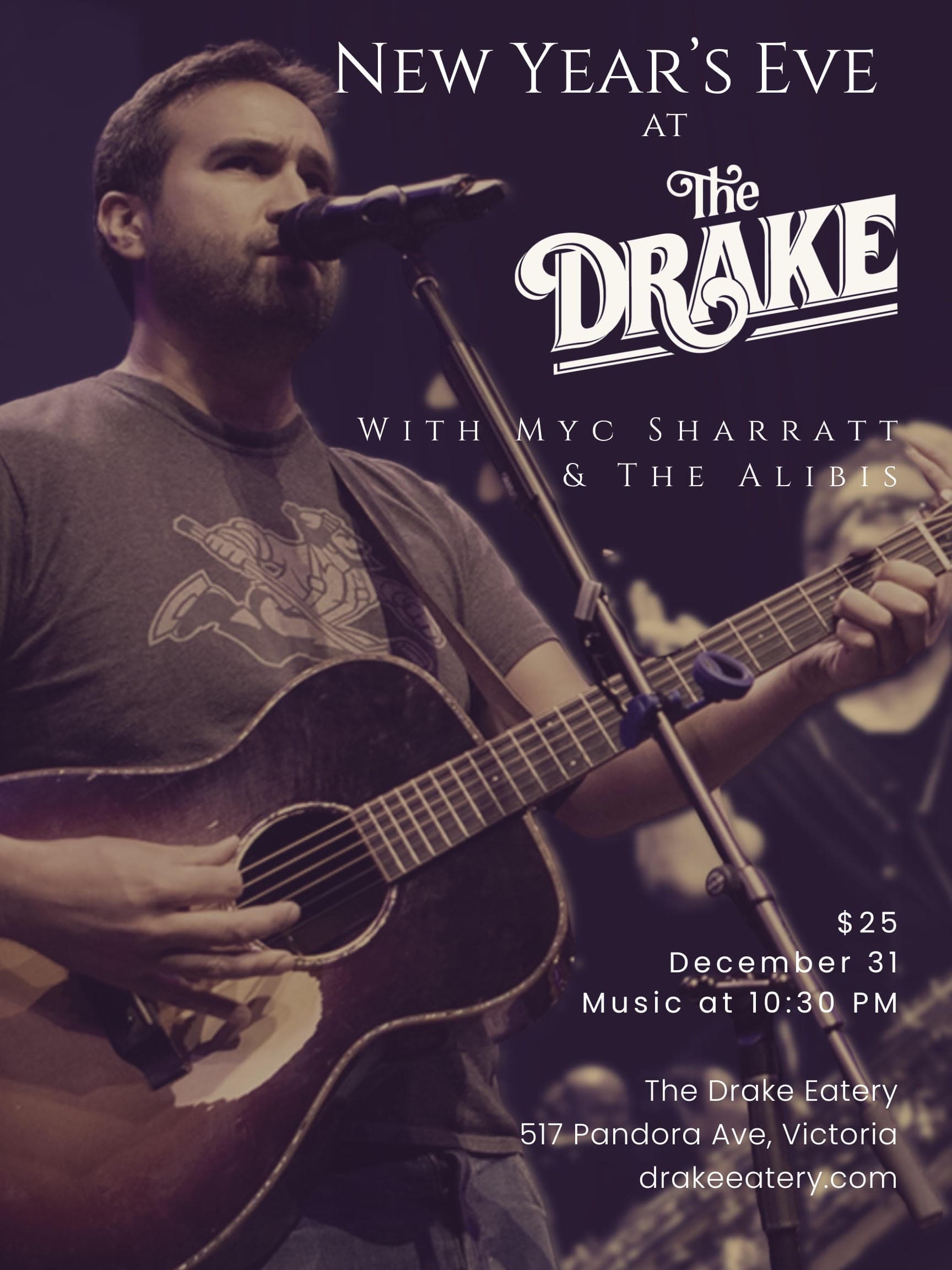 New Year's Eve at The Drake at 517 Pandora Ave, Victoria, BC