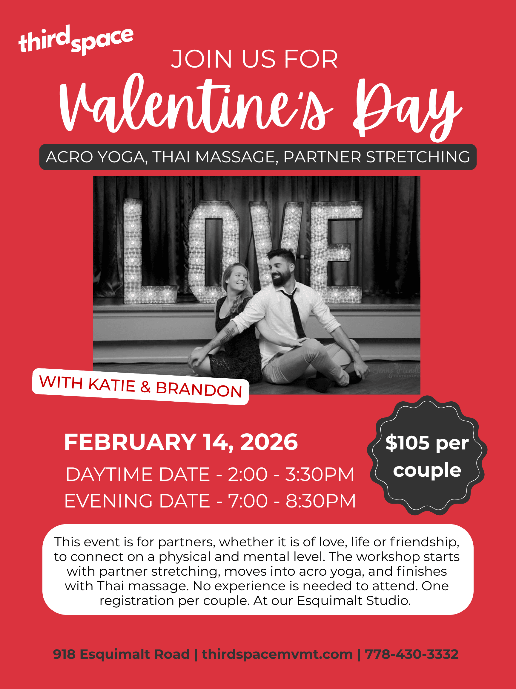 Acro Date Night! at Third Space Esquimalt - 918 Esquimalt Rd