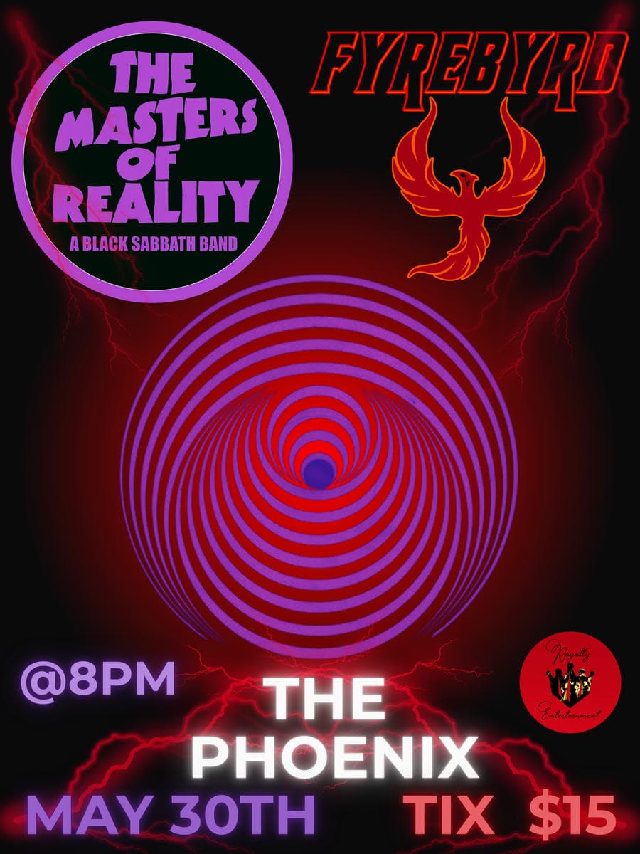 Fyrebyrd, The Masters Of Reality — Live Music in Victoria