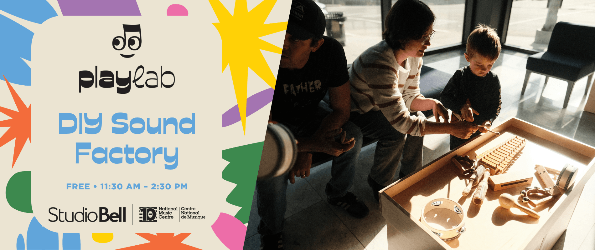 Playlab: Diy Sound Factory at Studio Bell