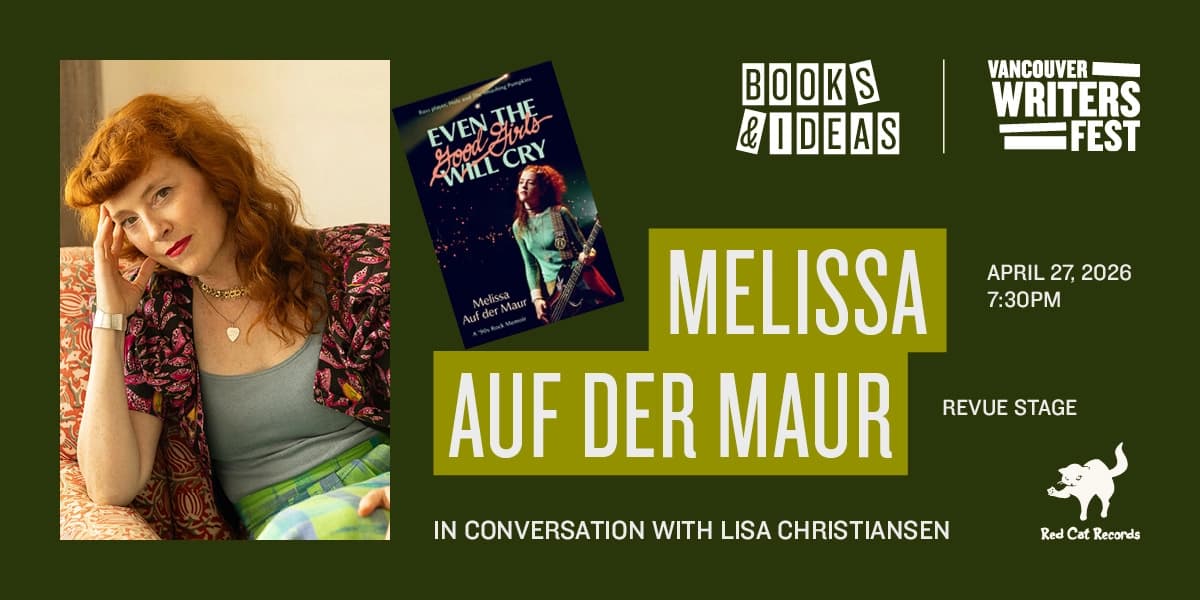 Books & Ideas: Melissa Auf der Maur in Conversation at The Revue Stage