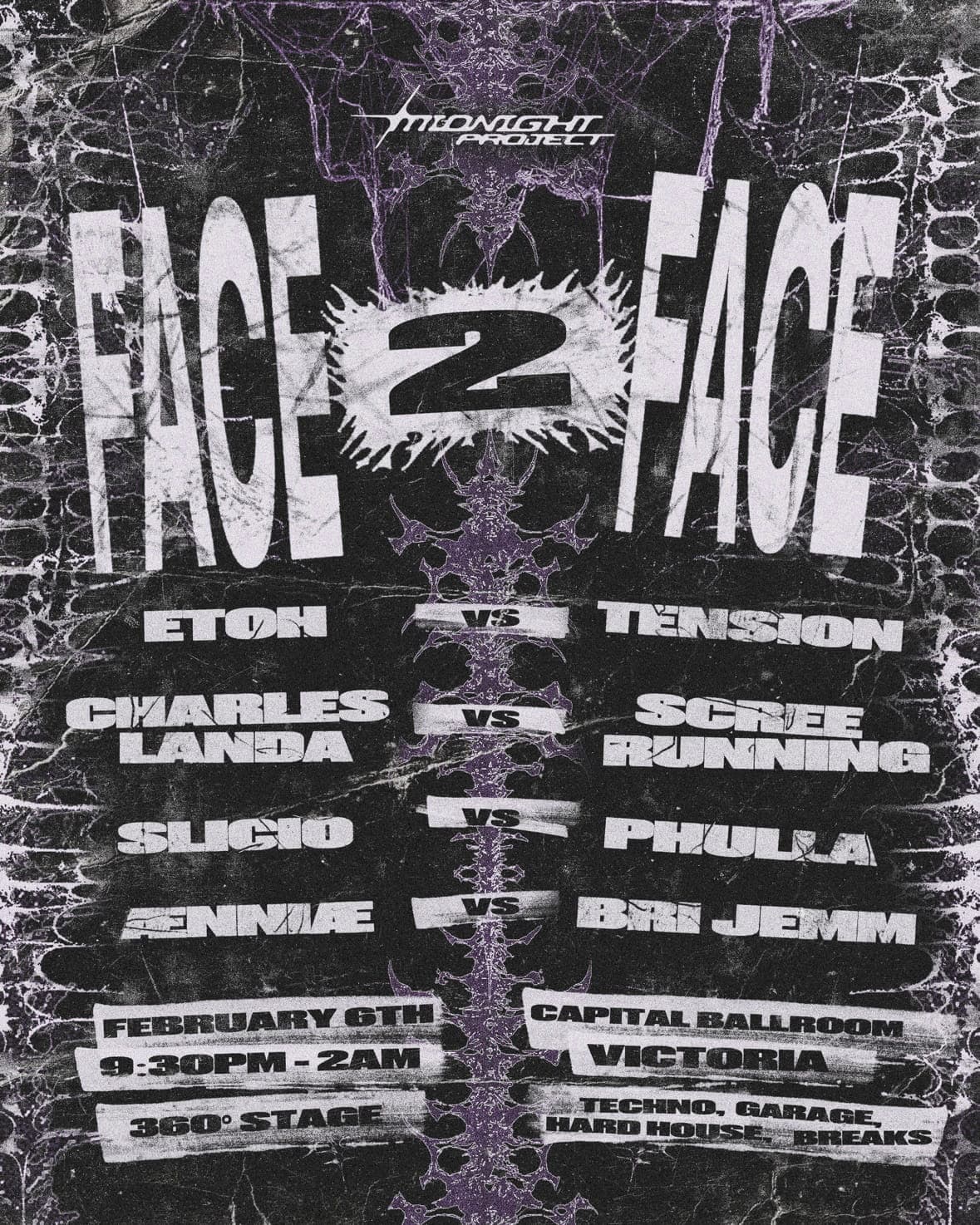 FACE 2 FACE (DJ BATTLE) at 858 Yates St