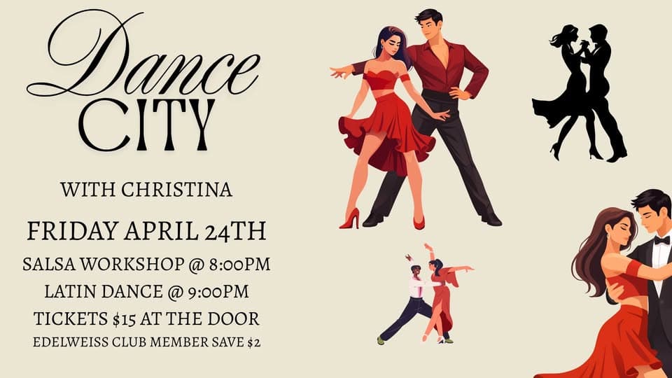 Dance City: Salsa Workshop at Edelweiss Club
