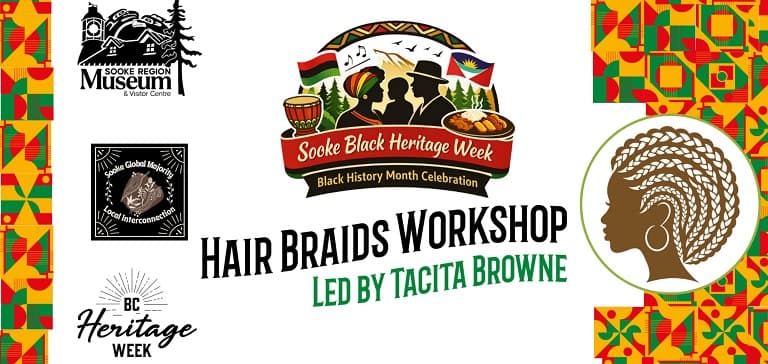 Hair Braiding Workshop at Sooke Region Museum