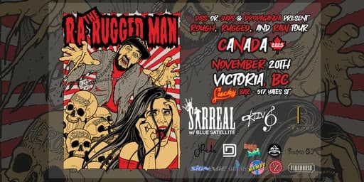 Diss or Daps W/ RA The Rugged Man at Lucky Bar