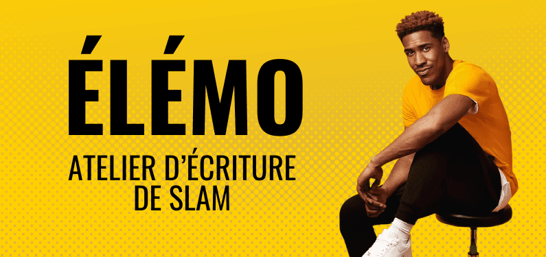 Atelier d'écriture de slam avec Élémo at 2-1218 Langley St, Victoria