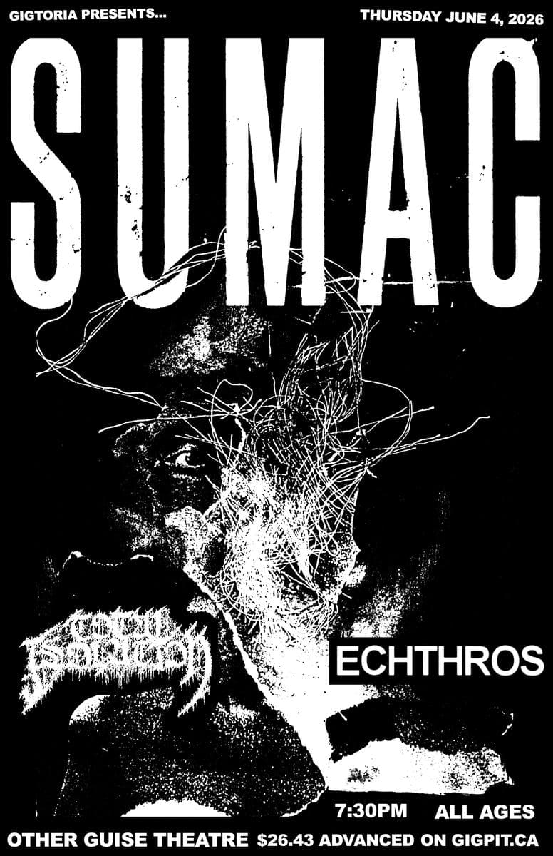 Sumac, Total Isolation, Echthros @ Other Guise Studios at Otherguise Theatre
