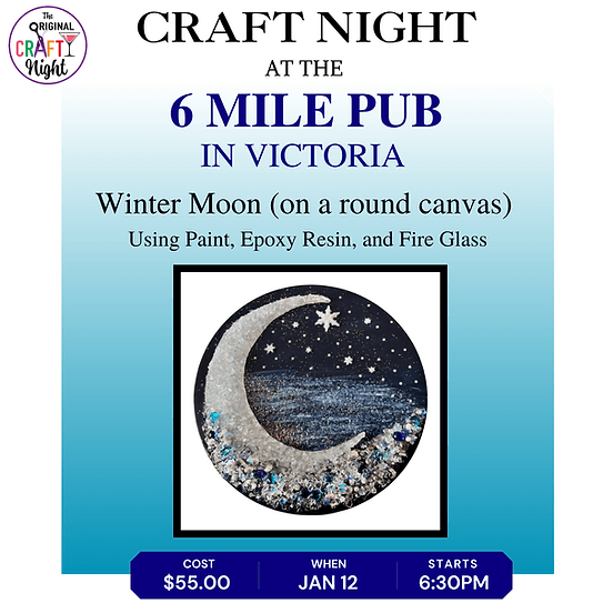 Winter Moon at the Six Mile Pub! at 6 Mile Pub