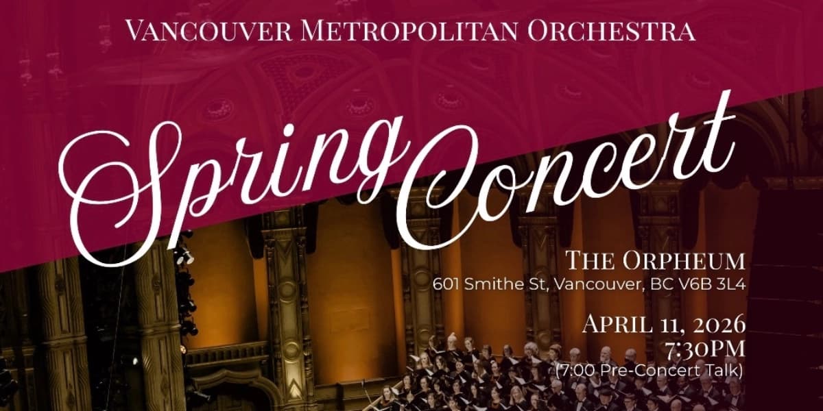 Vmo Spring Concert at Orpheum Theatre