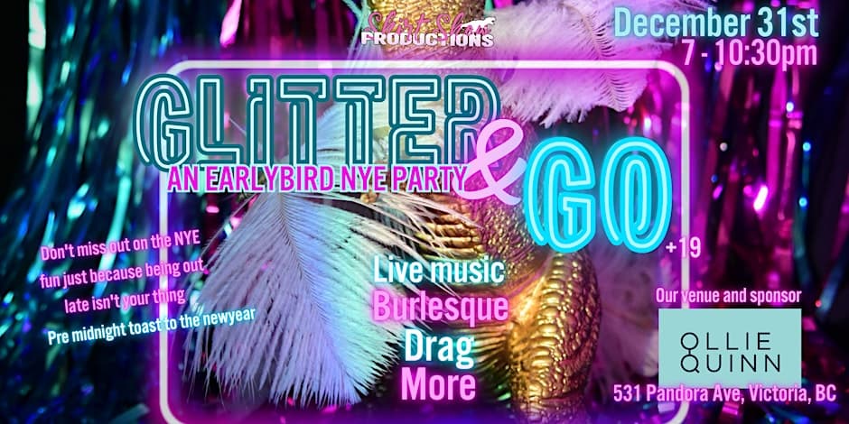Glitter & Go: An Earlybird NYE Party at 531 Pandora ave