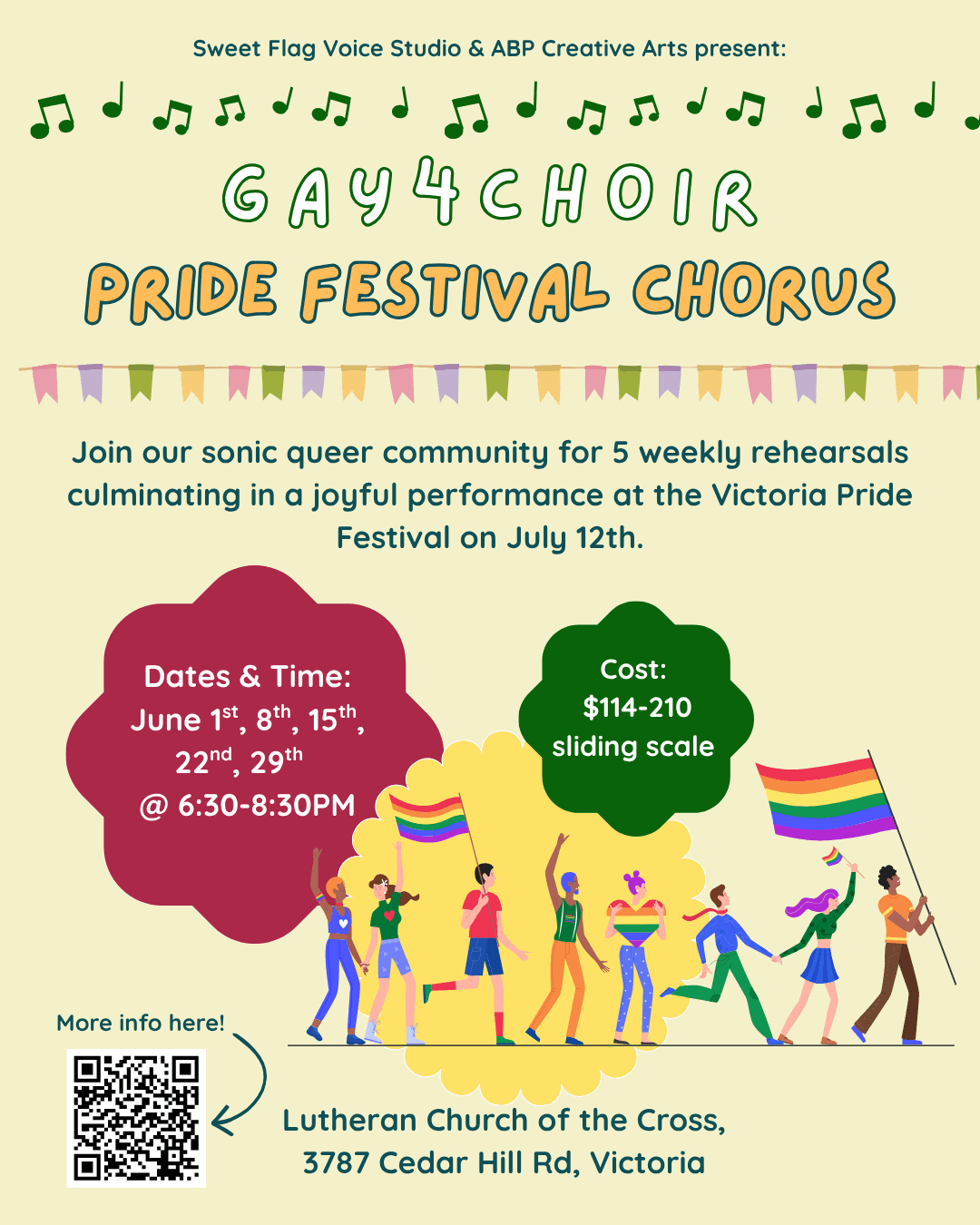 Gay4Choir Pride Festival Chorus at Lutheran Church of the Cross
