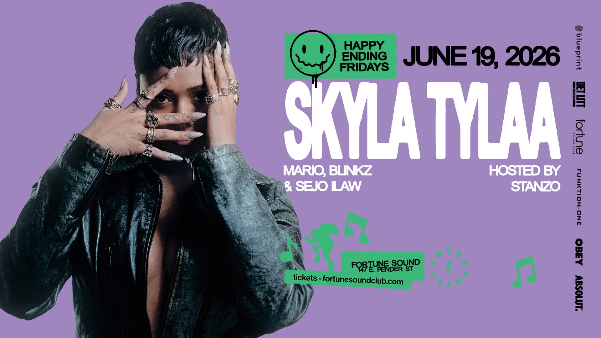 Skyla Tylaa at Fortune Sound Club