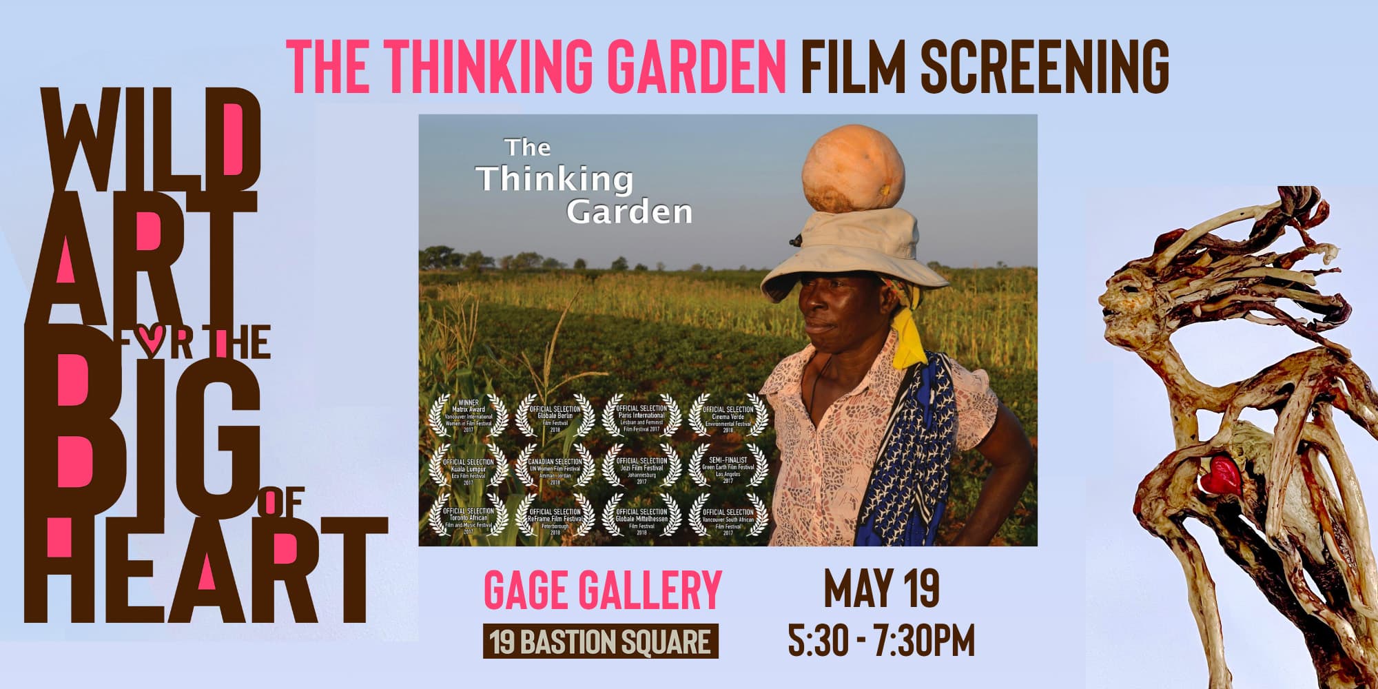 The Thinking Garden: Film Screening at 19 Bastion Square Victoria, BC, V8W 1J1