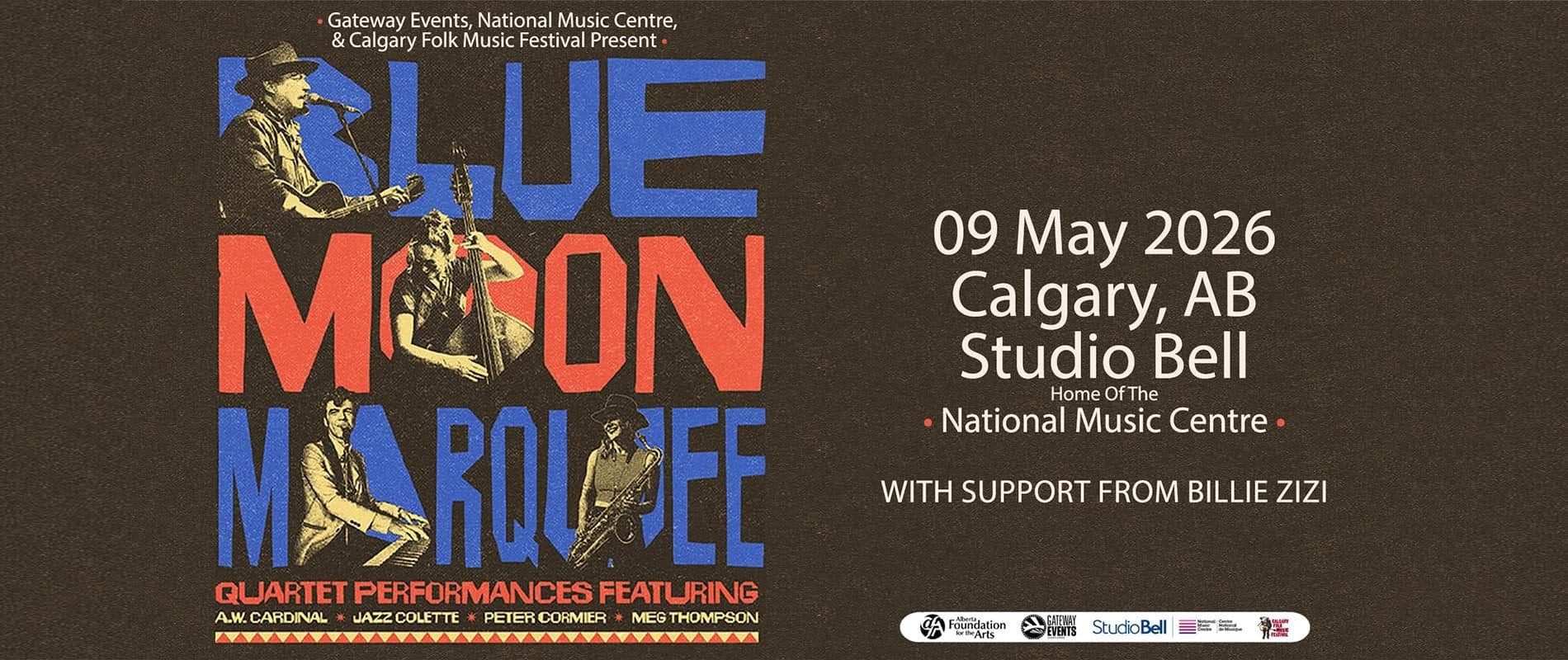 BLUE MOON MARQUEE at Studio Bell