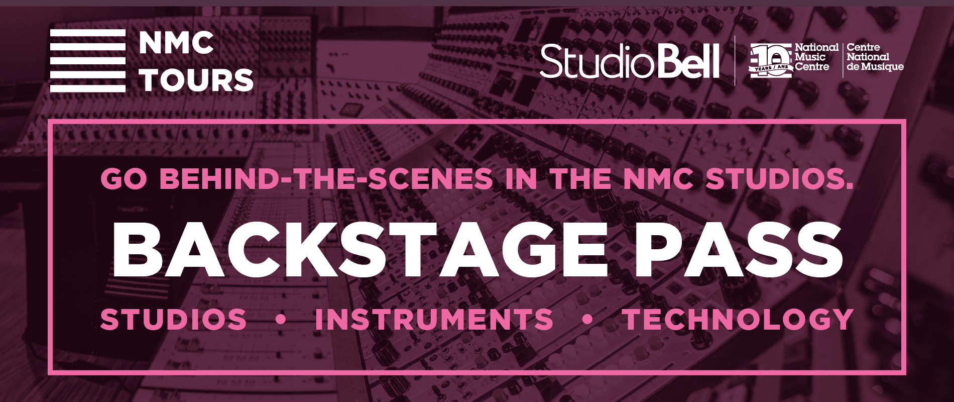 Nmc Tours: Backstage Pass at Studio Bell