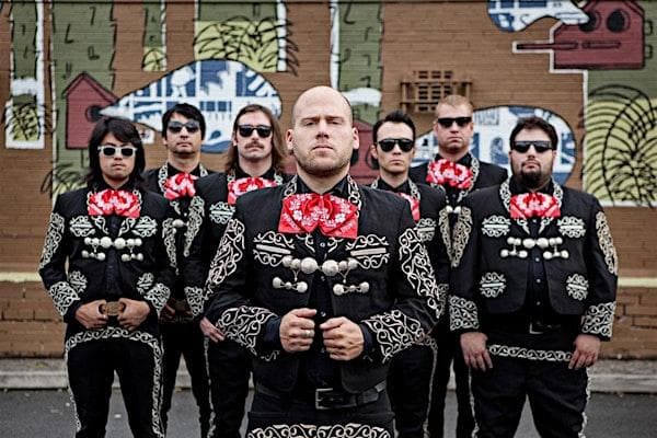 Mariachi El Bronx With Kevin Von Helvete And Brasser at Rickshaw Theatre