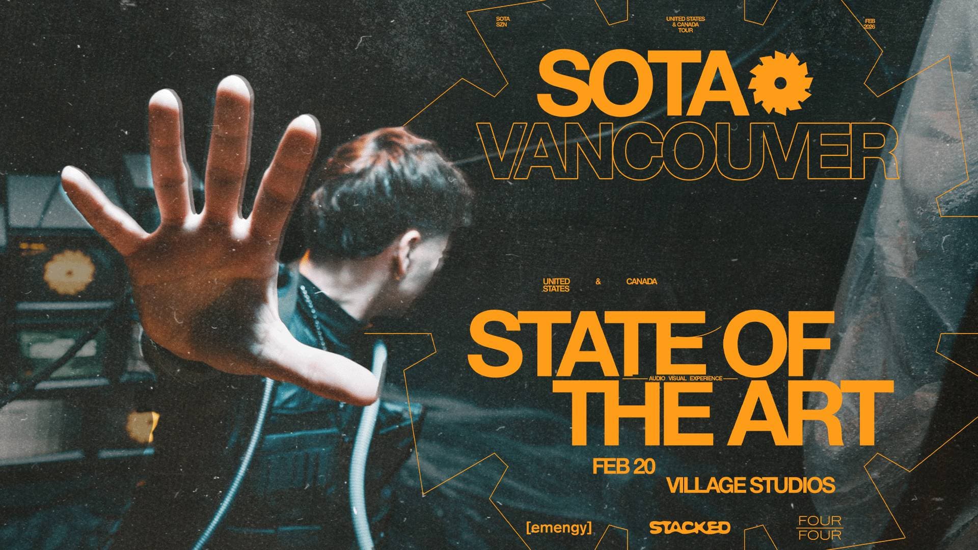 STACKED PRES. SOTA at VILLAGE STUDIOS