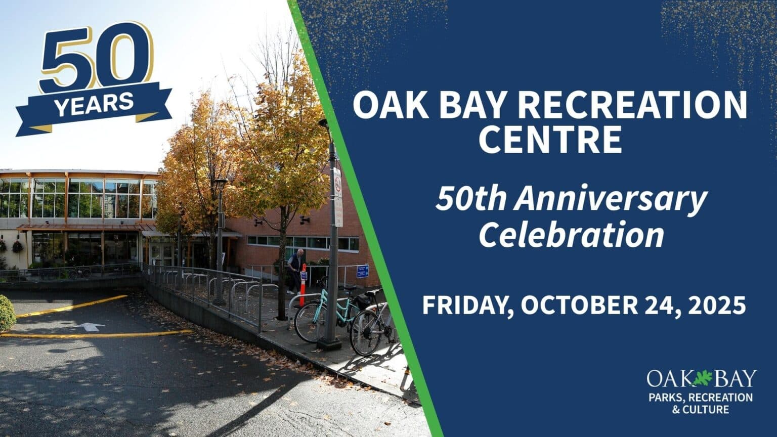 Oak Bay Recreation Centre 50th Anniversary at Oak Bay Rec