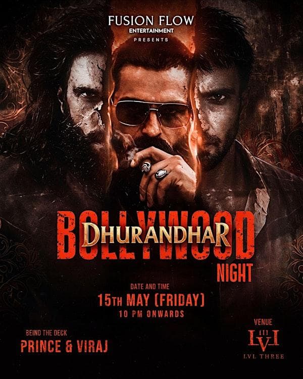 Dhurandhar Themed Party at LVL Three Bar & Lounge