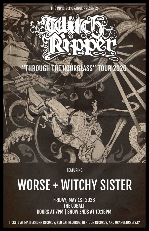 Witch Ripper // Worse // Witchy Sister at The Cobalt
917 Main Street