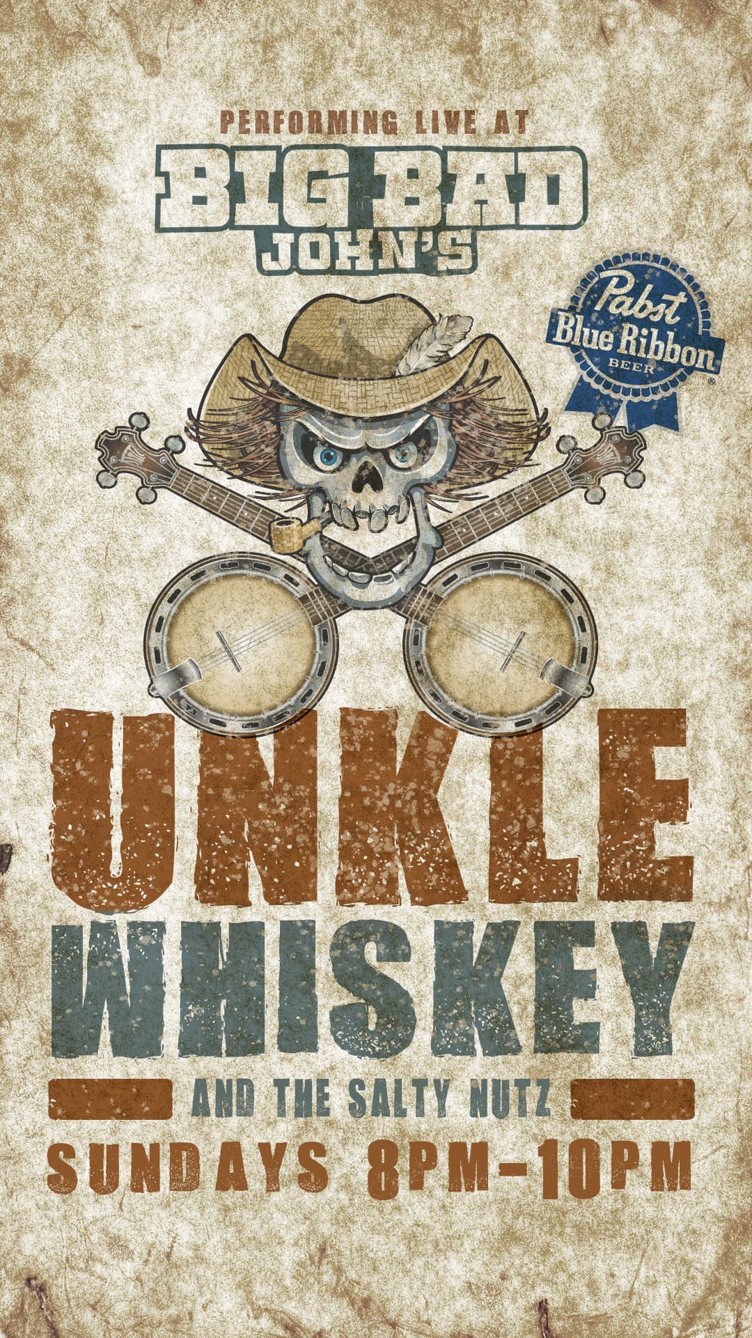 Unkle Whisky & The Salty Nutz at Big Bad John’s