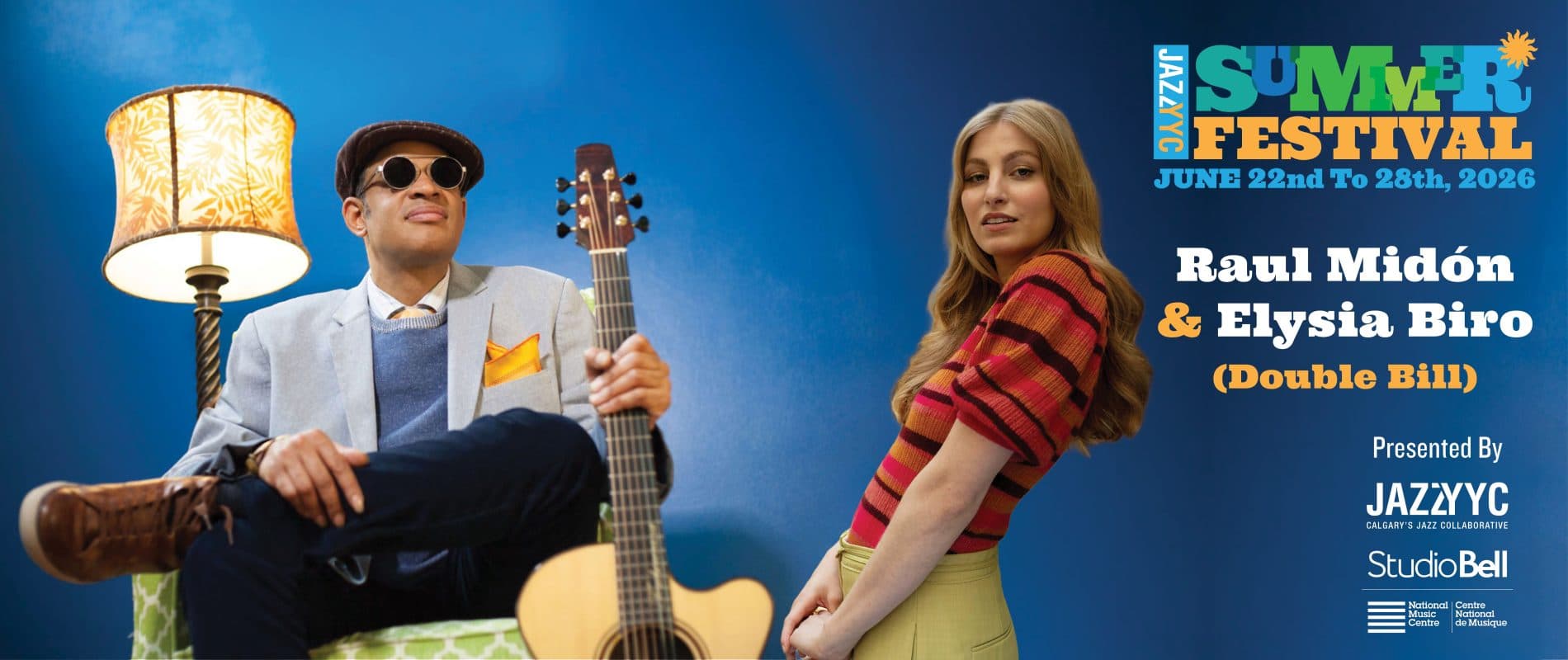 Jazzyyc & Nmc Present: Raul MidóN | Elysia Biro at Studio Bell